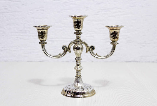 Silver Plated Candleholder, 1960s