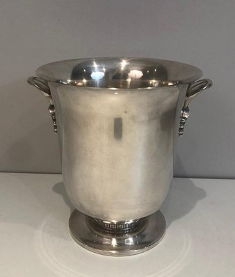 Silver Plated Champagne Bucket, France, 1930s-BA-803688