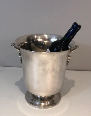 Silver Plated Champagne Bucket, France, 1930s-BA-803688