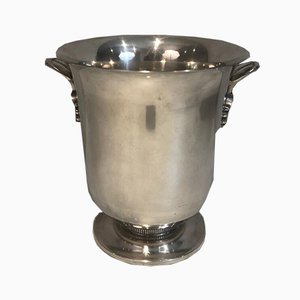 Silver Plated Champagne Bucket, France, 1930s-BA-803688