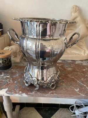 Silver-Plated Champagne Bucket or Wine Cooler from Royal Sheffield-XQY-924153