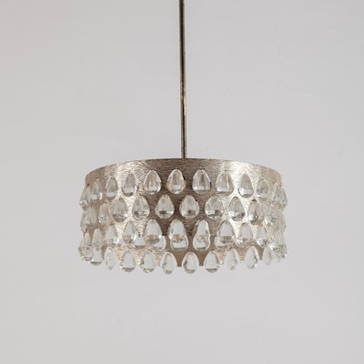 Silver-Plated Chandelier by Palwa, 1970s