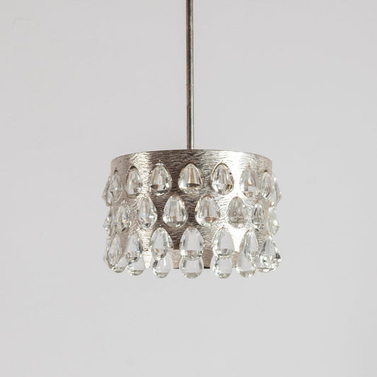 Silver-Plated Chandelier by Palwa, 1970s