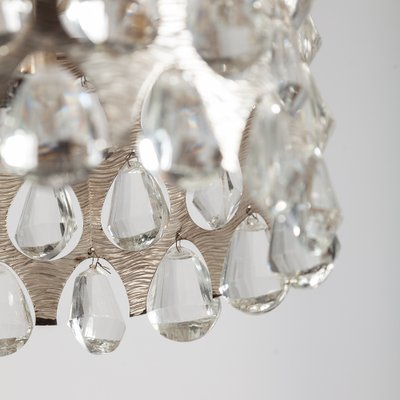 Silver-Plated Chandelier by Palwa, 1970s-QVY-1094537