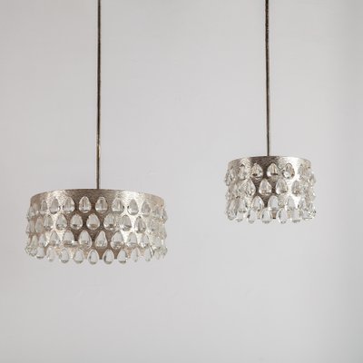 Silver-Plated Chandelier by Palwa, 1970s-QVY-1094537