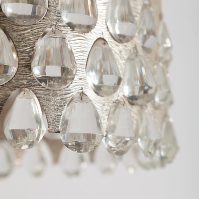 Silver-Plated Chandelier by Palwa, 1970s-QVY-1094540