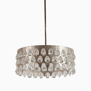 Silver-Plated Chandelier by Palwa, 1970s-QVY-1094540