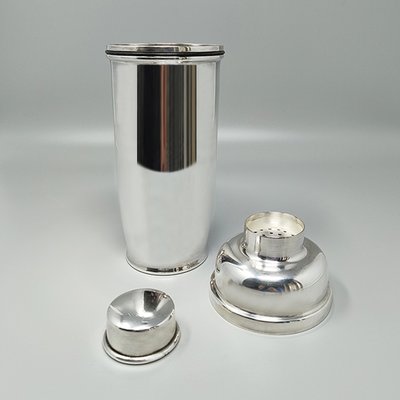 Silver-Plated Cocktail Shaker from Zanetta, Italy, 1960s-QGR-1822636