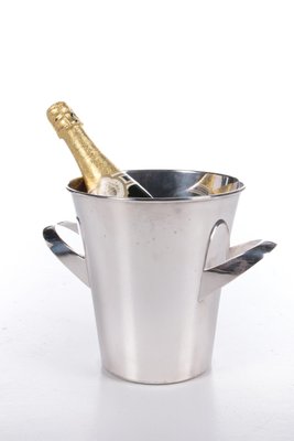 Silver Plated Designer Champagne Cooler WMF Kurt Mayer Design, 1960s-EZZ-1314986