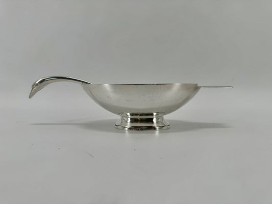 Silver Plated Gravy Boat Swan by Christian Fjerdingstad, 1930