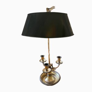 Silver-Plated Metal Table Lamp, 1900s-TEP-1294517