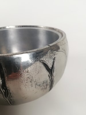 Silver Plated Pomegranate Ice Bucket by Mauro Manetti, Florence, Italy, 1970s-UIW-1420507