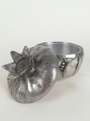 Silver Plated Pomegranate Ice Bucket by Mauro Manetti, Florence, Italy, 1970s-UIW-1420507