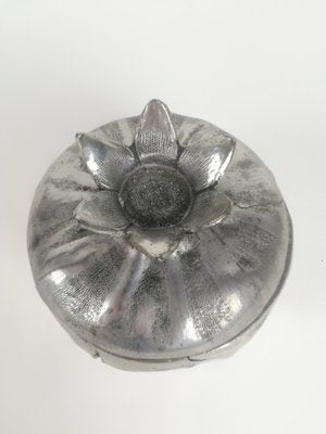 Silver Plated Pomegranate Ice Bucket by Mauro Manetti, Florence, Italy, 1970s-UIW-1420507