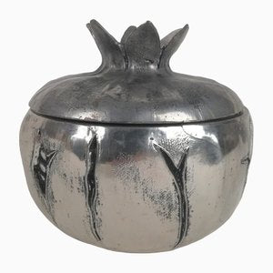 Silver Plated Pomegranate Ice Bucket by Mauro Manetti, Florence, Italy, 1970s-UIW-1420507