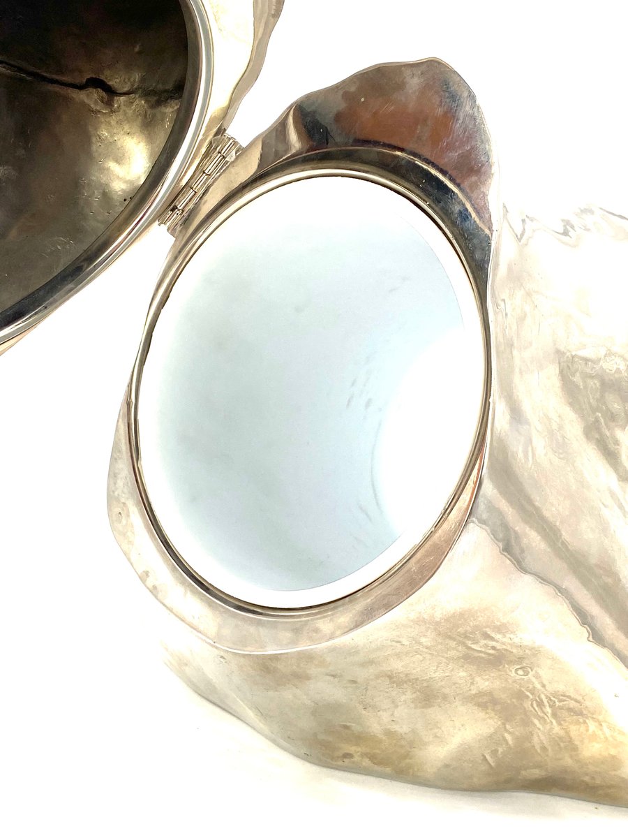 Silver-Plated Seal Wine Cooler or Ice Bucket by Franco Lapini, 1970s, Italy