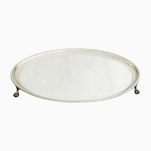 Silver Plated Serving Tray from Mappin and Webb, 1960s-ARU-2016827