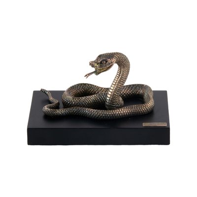 Silver Plated Snake Figure-WMV-1191720