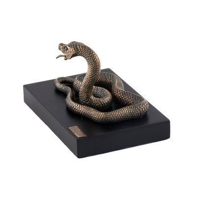 Silver Plated Snake Figure-WMV-1191720