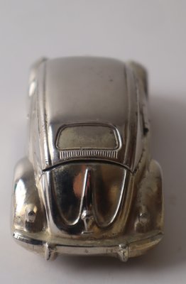 Silver-Plated Table Lighter Volkswagen VW Beetle, 1950s-ESB-1437699