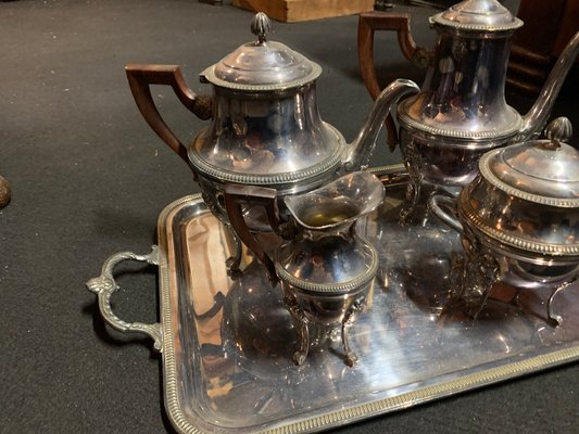 Silver-Plated Tea Service-BZK-827369