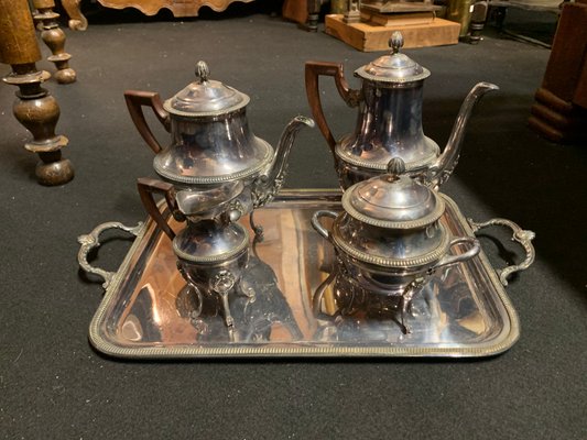 Silver-Plated Tea Service-BZK-827369