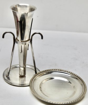 Silver Plated Wine Bar Funnel-MJY-1150477