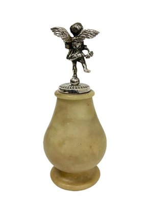 Silver Putto Wine Bottle Stopper-UCH-1224224