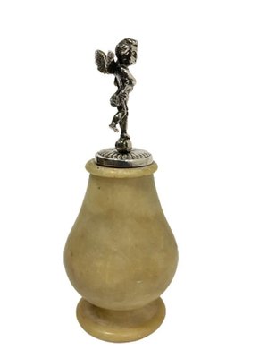 Silver Putto Wine Bottle Stopper-UCH-1224224