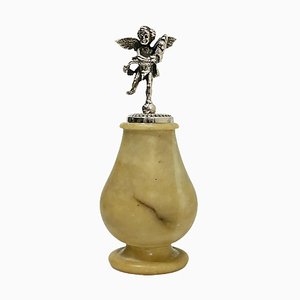 Silver Putto Wine Bottle Stopper-UCH-1224224