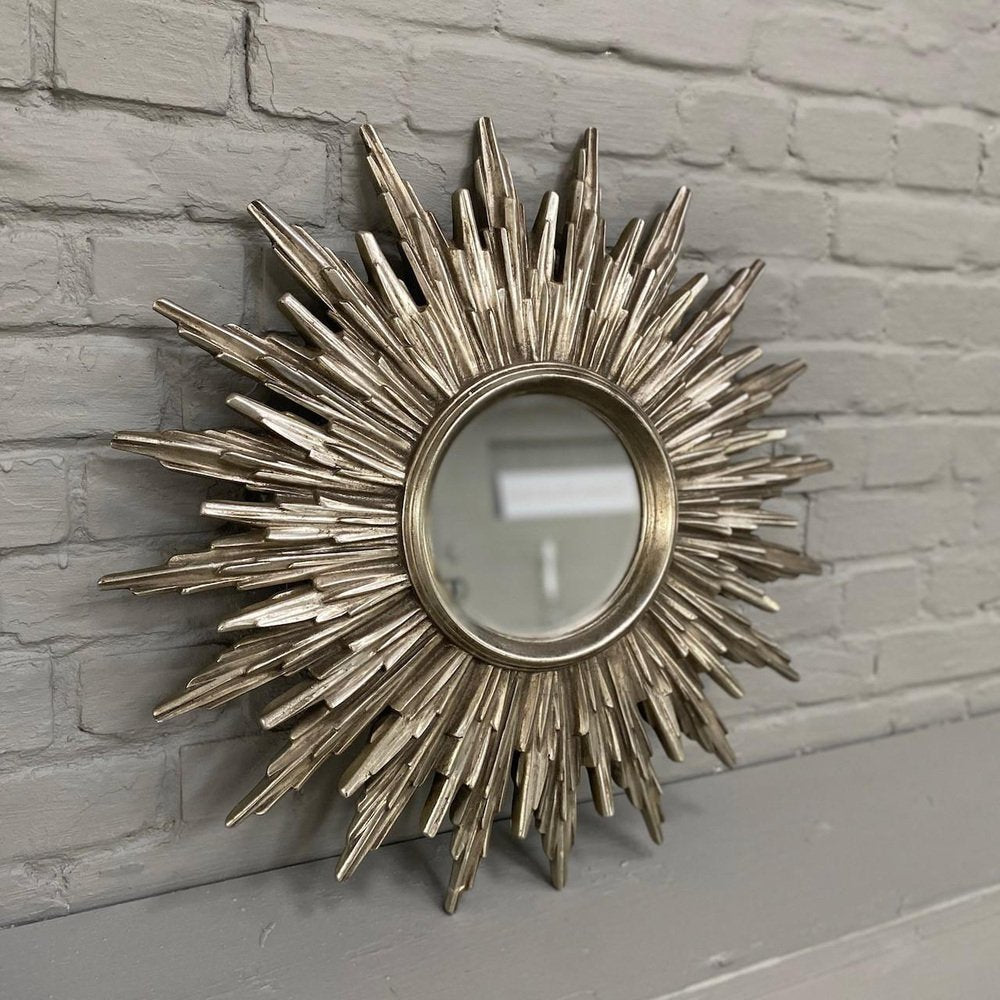 Silver Resin Sun Mirror