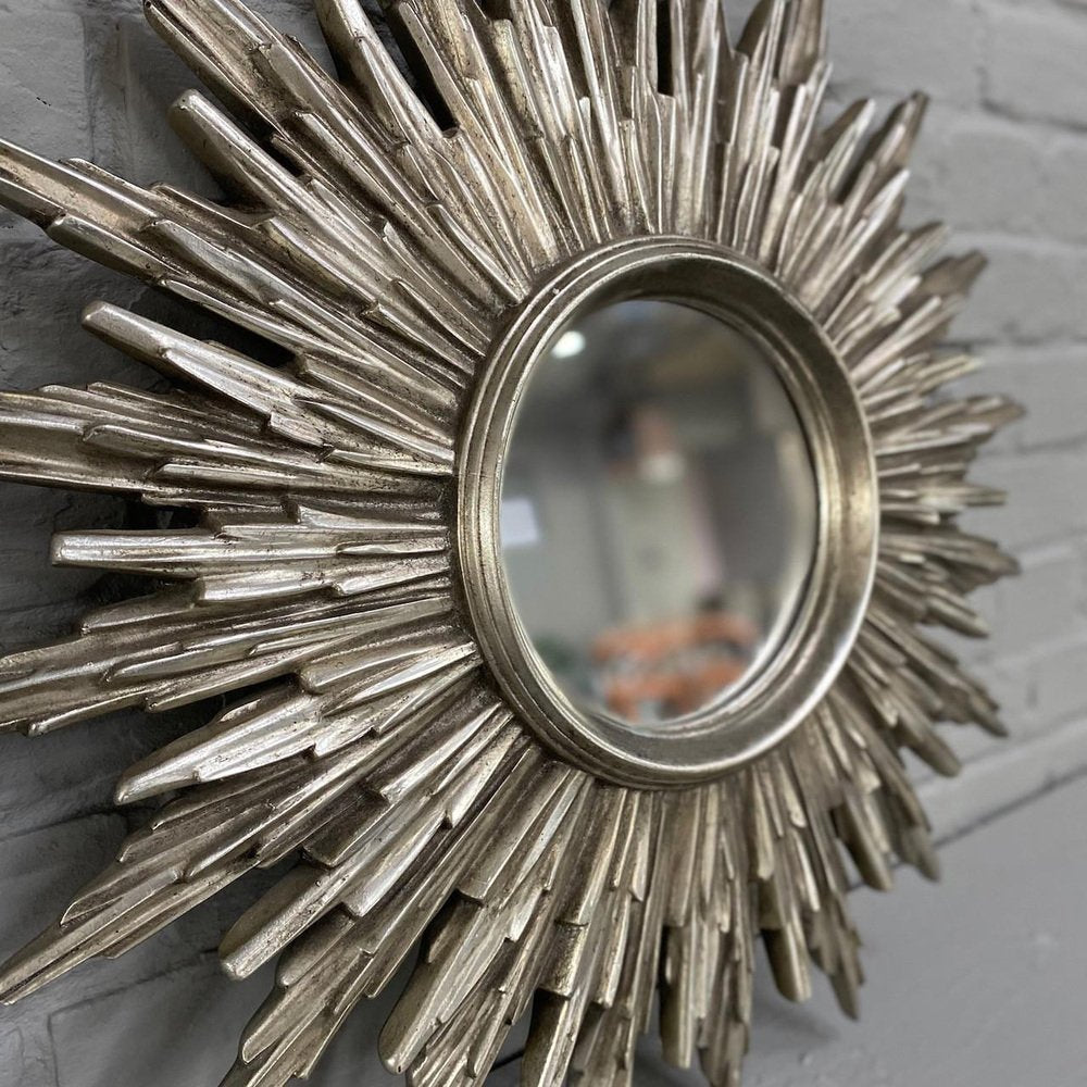 Silver Resin Sun Mirror