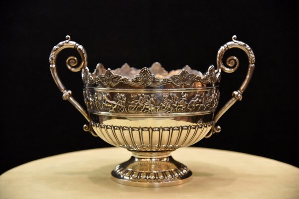 Silver Rosebowl with Equestrian Scenes, 1894-DAP-1384474