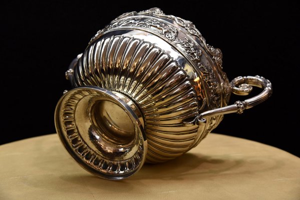 Silver Rosebowl with Equestrian Scenes, 1894-DAP-1384474