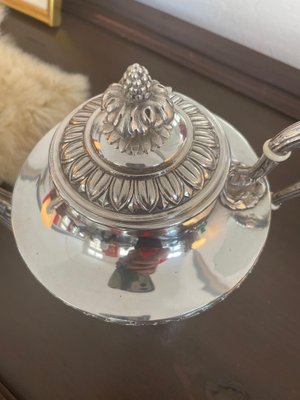 Silver Teapot and Milk Can, Set of 2-SEI-1304860