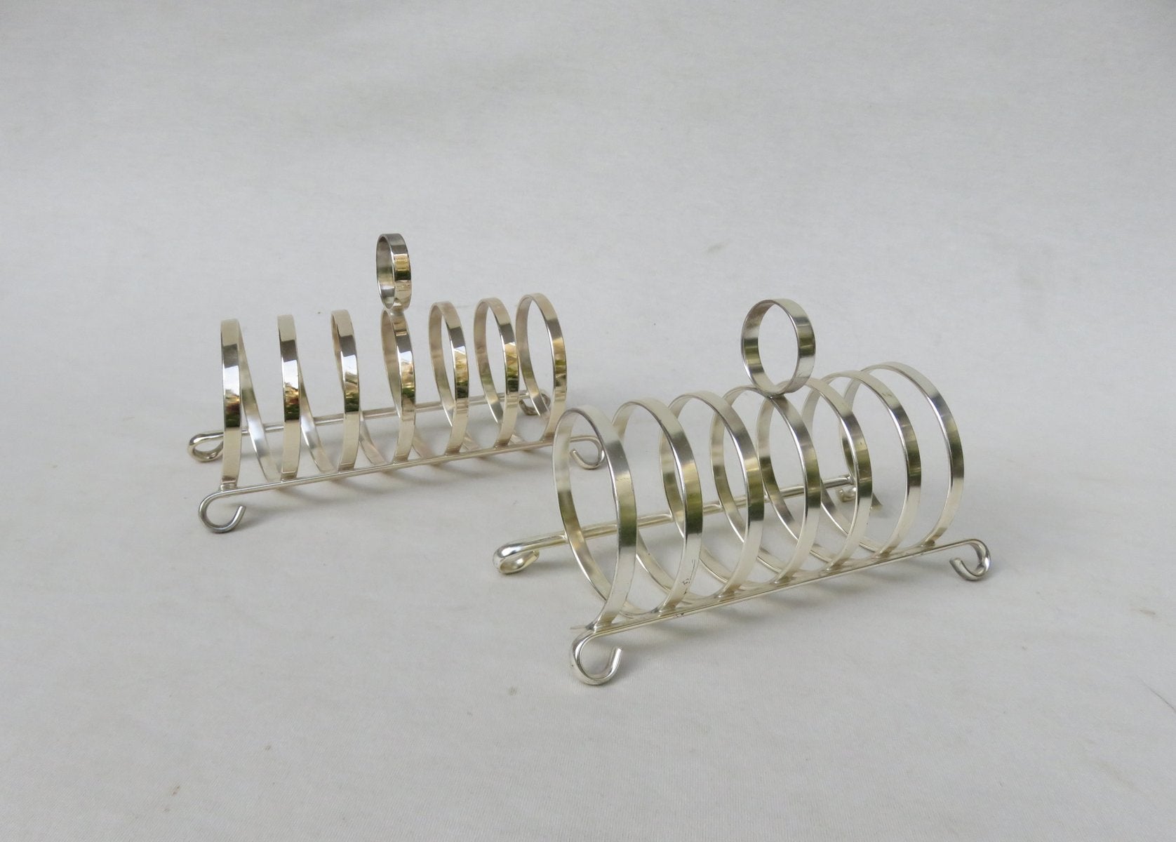 Silver Toast Racks from WMF, 1950s, Set of 2