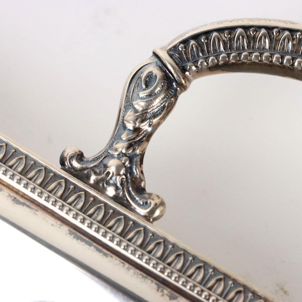 Silver Tray from Perugia & C. Alessandria