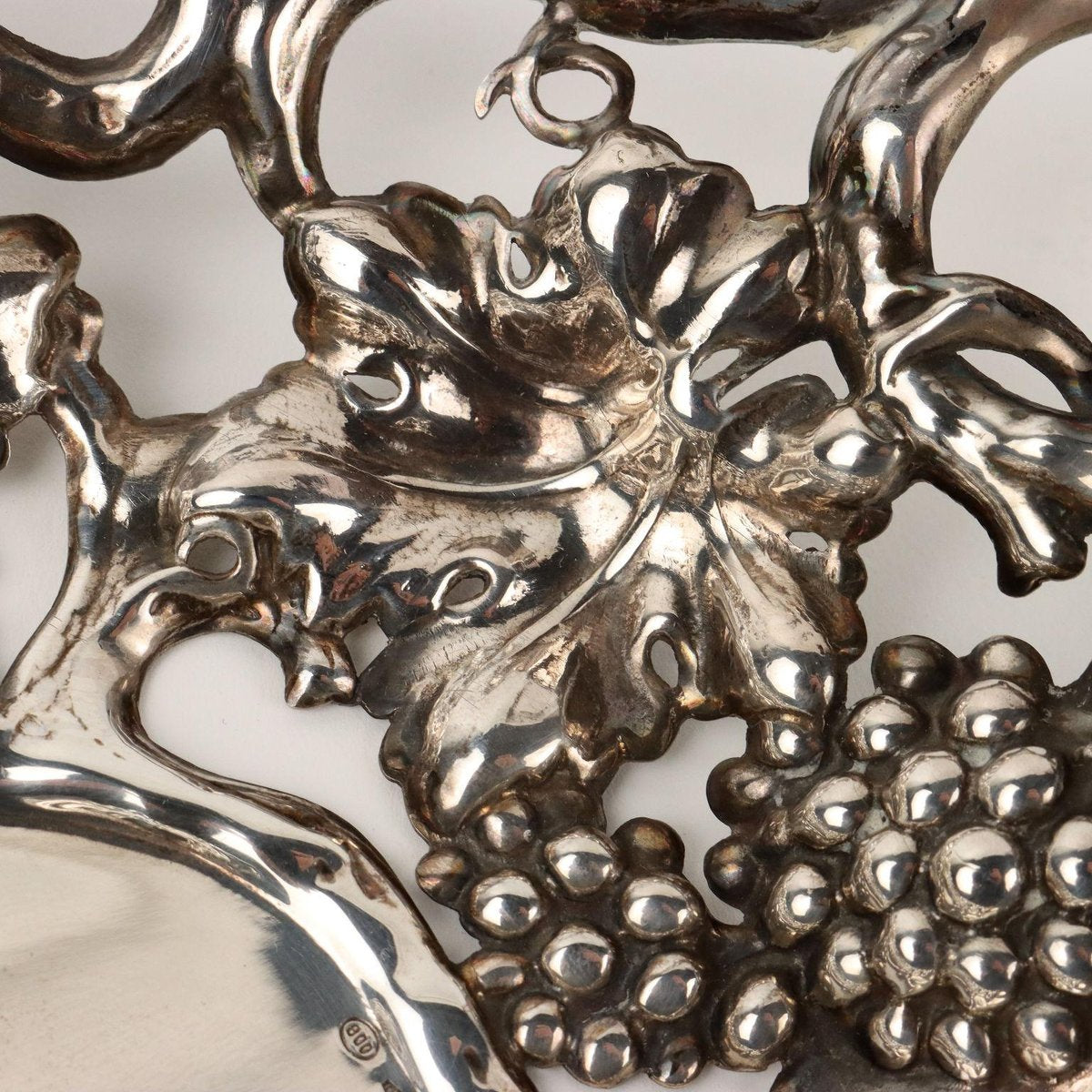 Silver Tray with Basket Details, Milan