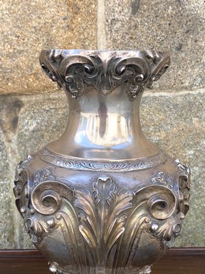 Silver Vase, 1950s-GEL-668910