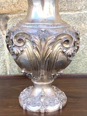 Silver Vase, 1950s-GEL-668910