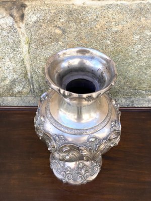 Silver Vase, 1950s-GEL-668910