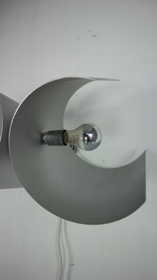 Silver Wall Adjustable Lamp by Giuliano Cesari for Nucleo Sormani, Italy, 1960s-DT-2026108