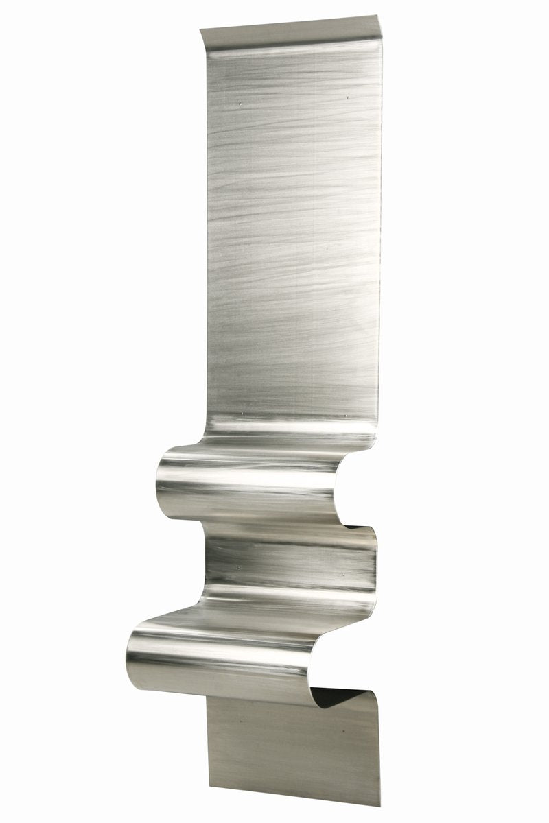 Silver Wave Nightstand by Julien Vidame