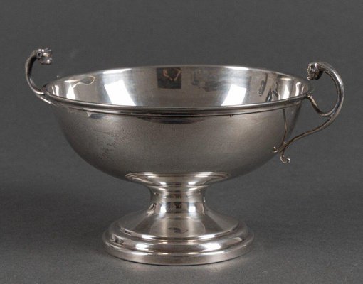 Silver Wedding Cup on Pedestal-QKG-1738415