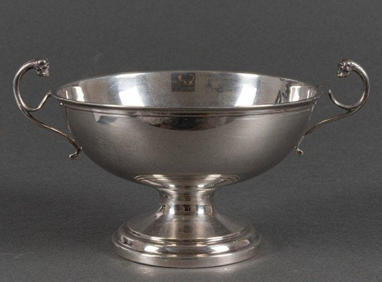 Silver Wedding Cup on Pedestal-QKG-1738415