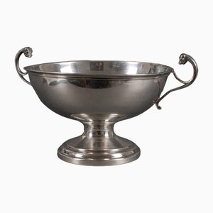 Silver Wedding Cup on Pedestal-QKG-1738415