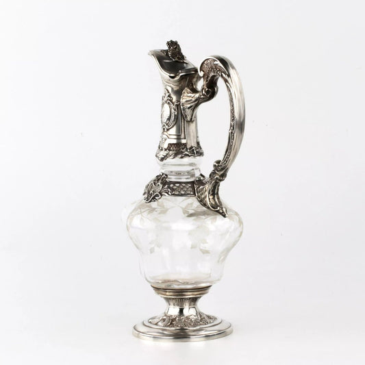 Silver Wine Glass Jug from Paul Buoton & Cie