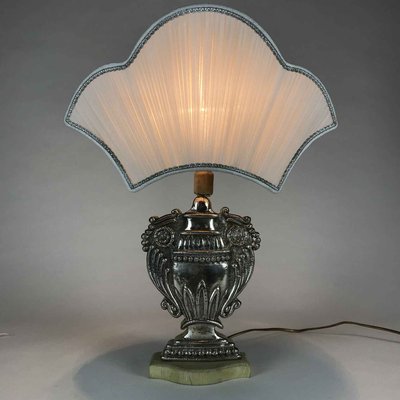 Silvered Copper Lamps with Fan, 1970s, Set of 2-TBU-2034807