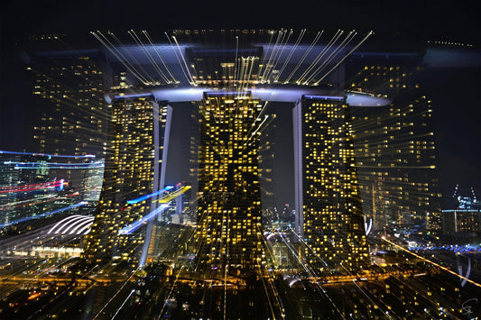 Singapore from the Gardens by the Bay #1, 2014