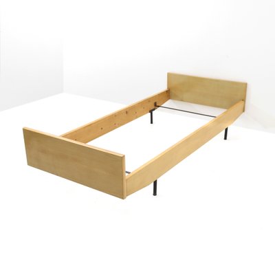 Single Bed Frame in Ash, 1950s-EZ-990369